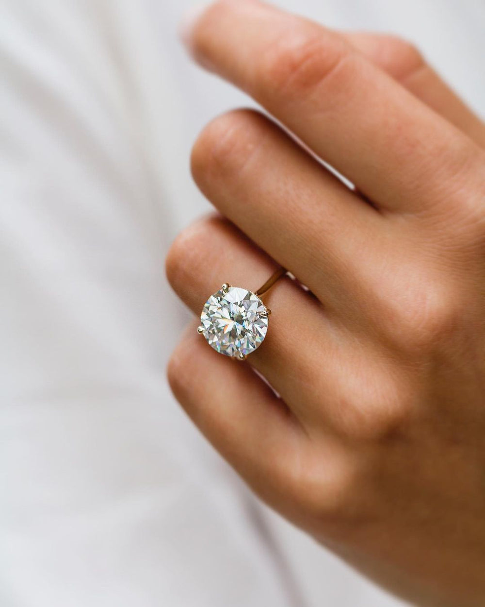 Round Brilliant Cut Labgrown Ring