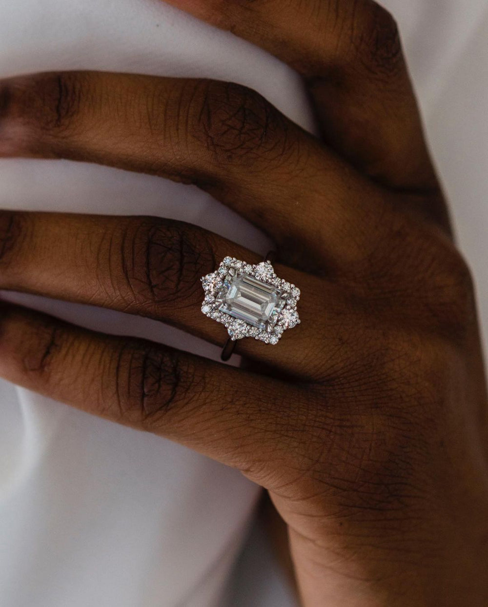 Radiant Cut Labgrown Ring