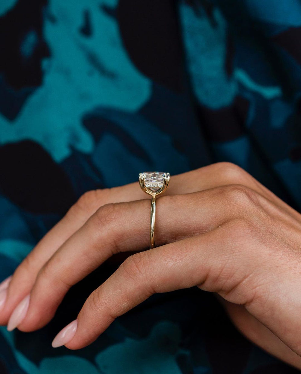 Cushion Cut Labgrown Ring