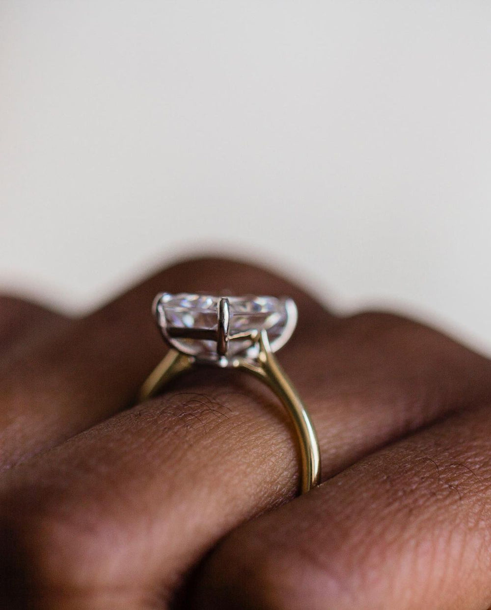 Radiant Cut Labgrown Ring