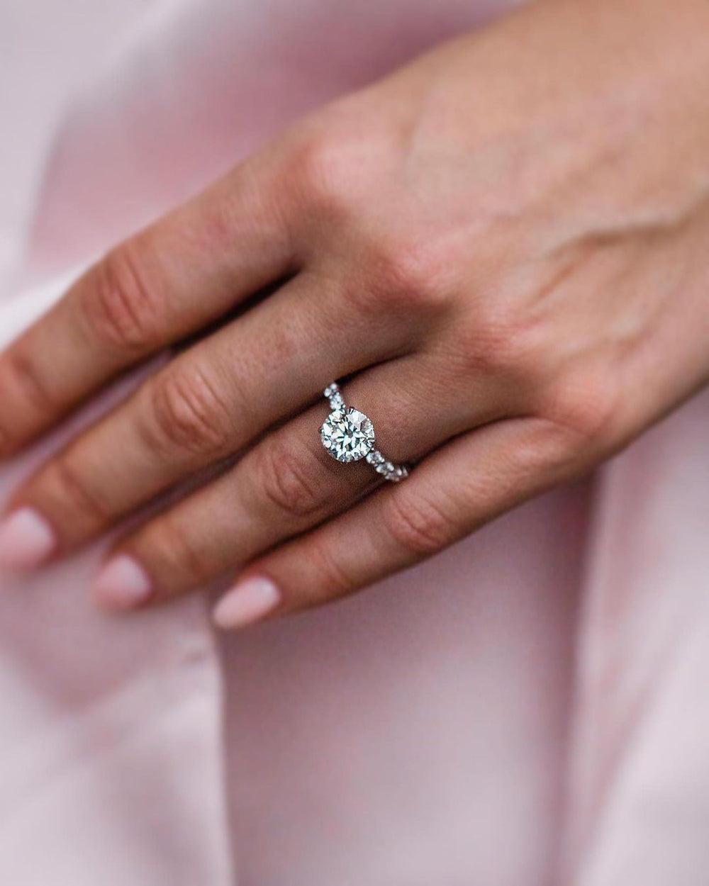 Round Brilliant Cut Labgrown Ring
