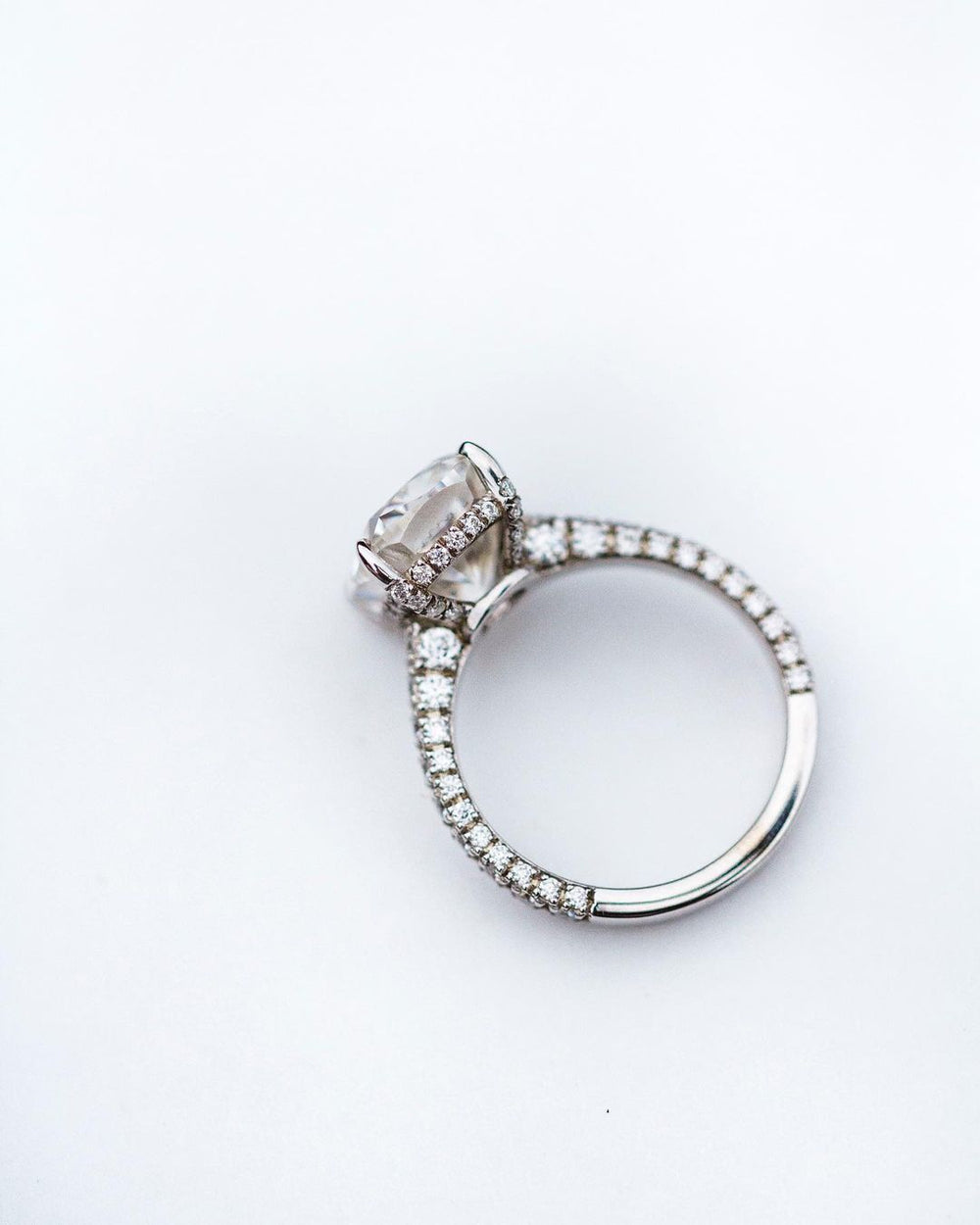 Cushion Cut Labgrown Ring