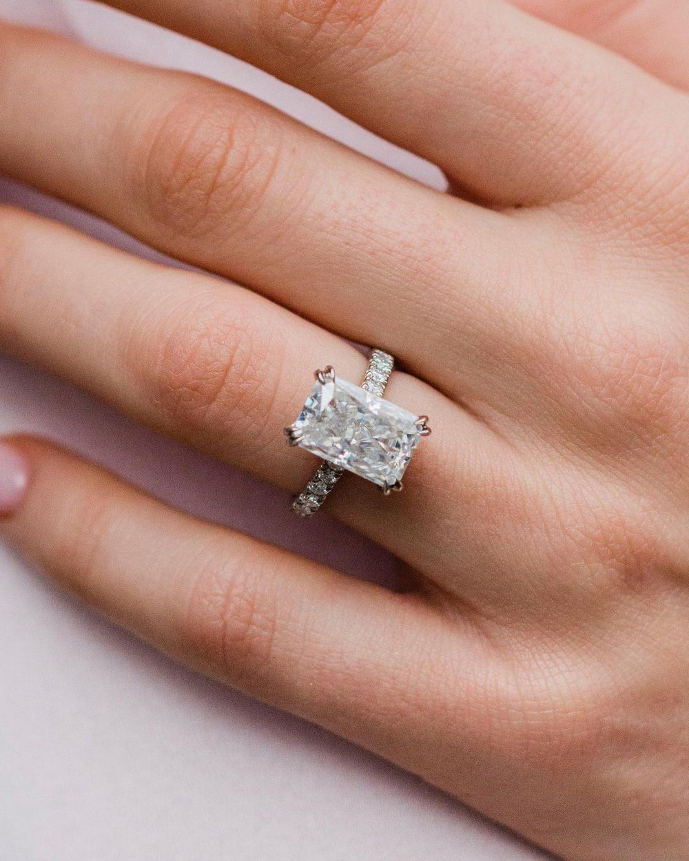 Radiant Cut Labgrown Ring