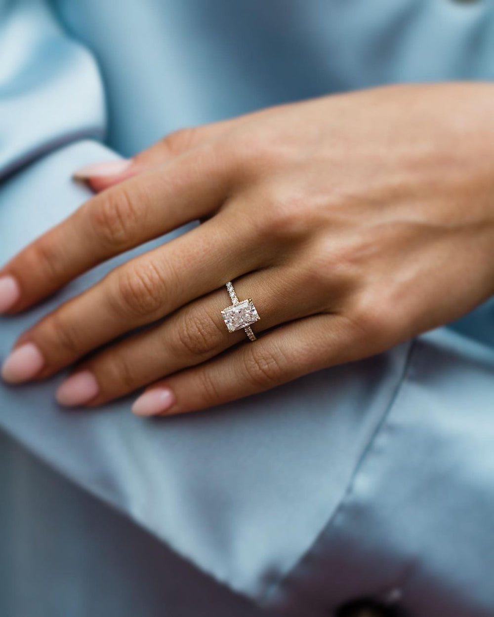 Radiant Cut Labgrown Ring