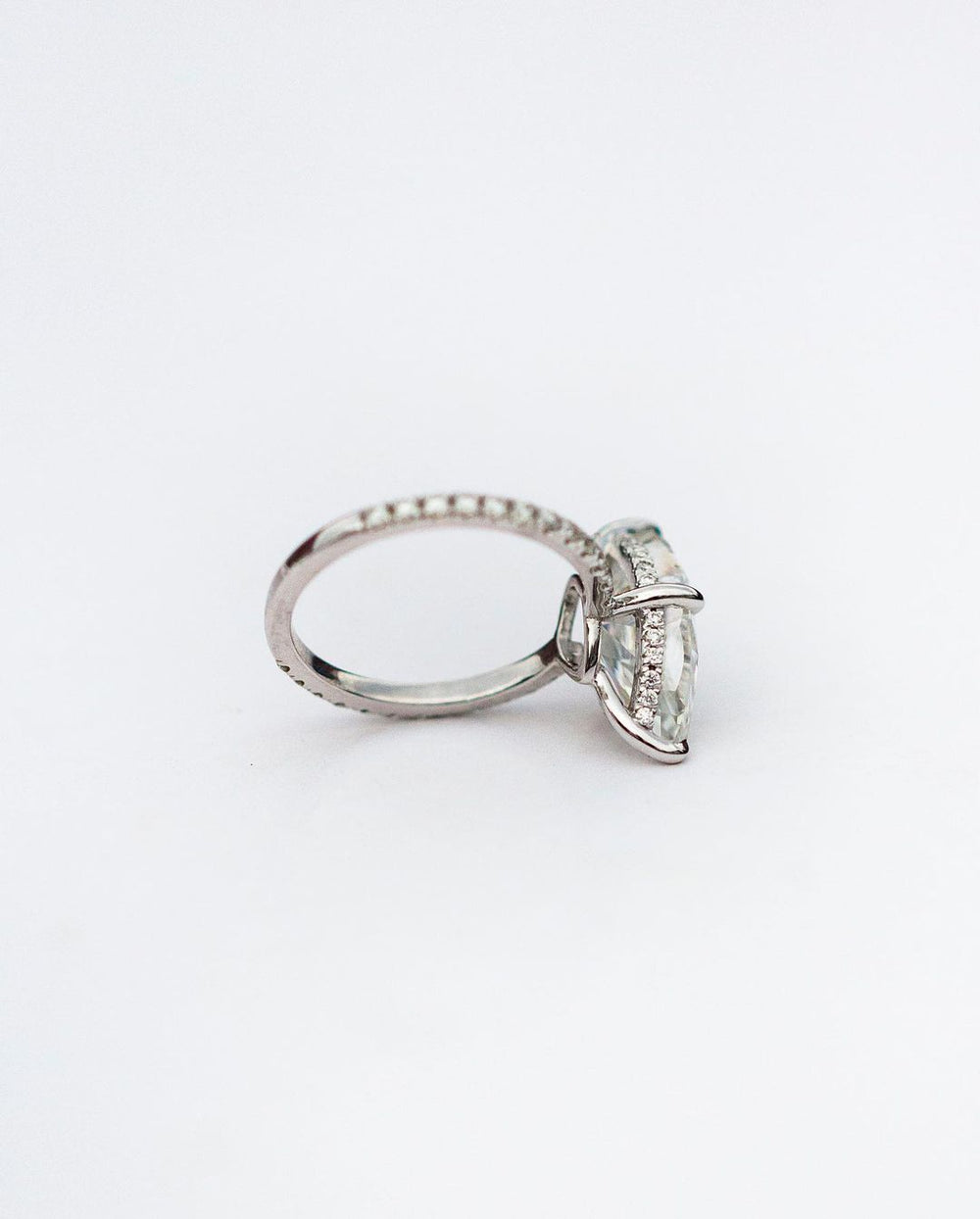 Marquise Cut Labgrown Engagement Ring