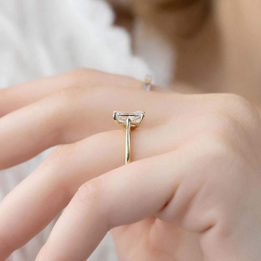 Radiant Cut Labgrown Engagement Ring
