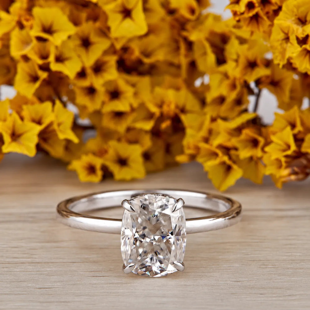Cushion Cut Labgrown Ring