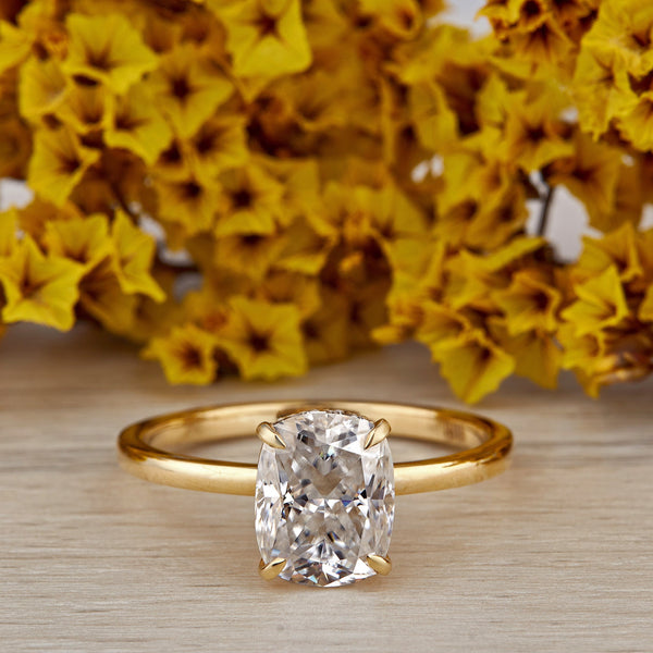 Cushion Cut Labgrown Ring
