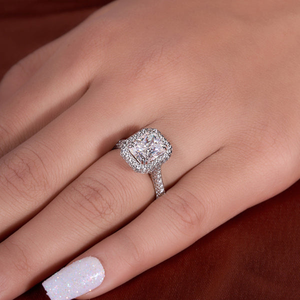 Radiant Cut Labgrown Ring
