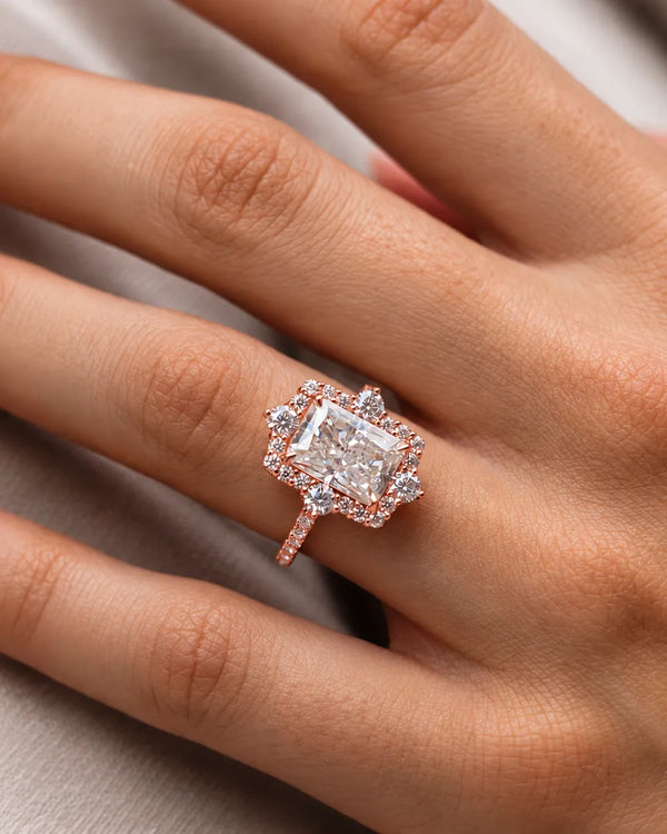 Radiant Cut Labgrown Ring
