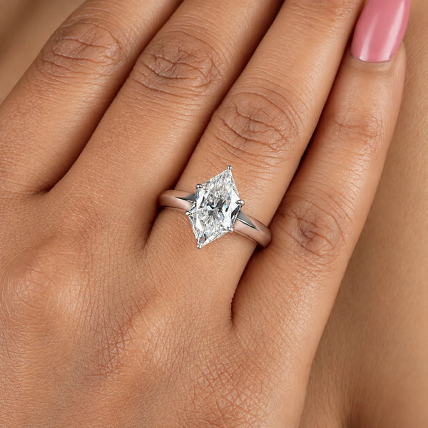 Dutch Marquise Colorless Labgrown Ring