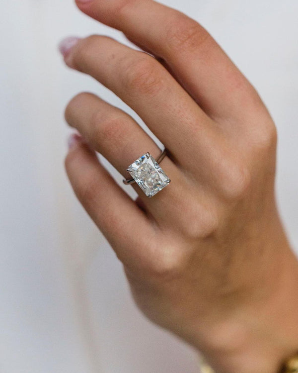 X-Facet Cut Labgrown Engagement Ring