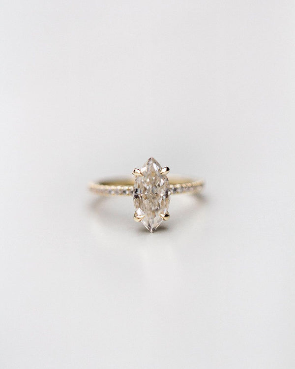 Marquise Cut Labgrown Engagement Ring