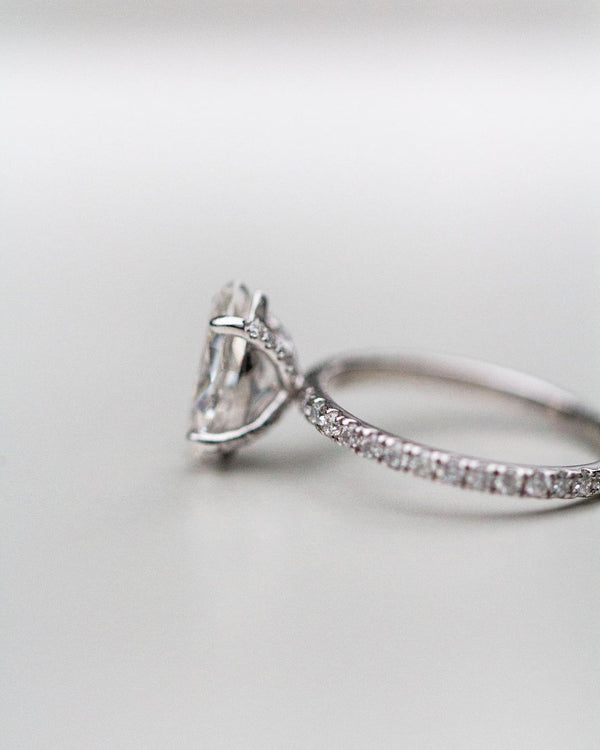 Marquise Cut Labgrown Engagement Ring