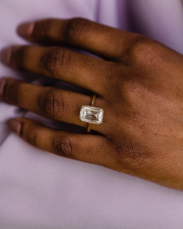 X-Facet Cut Labgrown Engagement Ring
