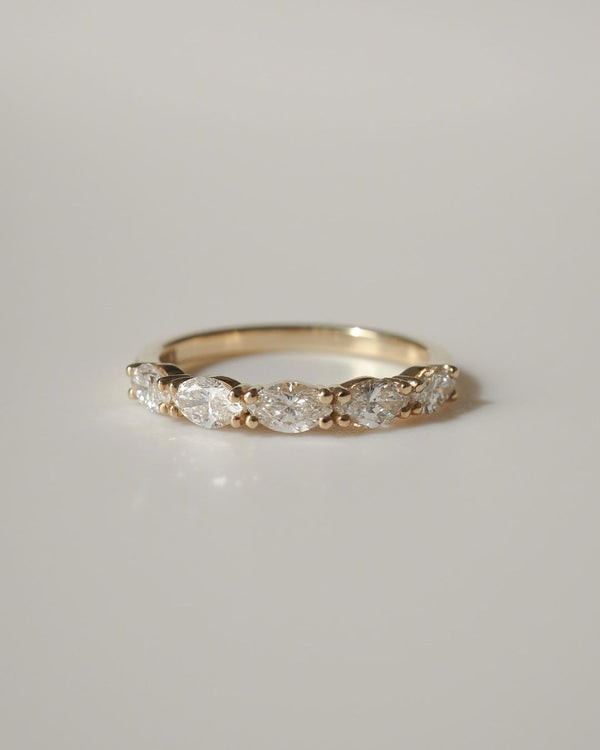 Marquise Labgrown Wedding Band