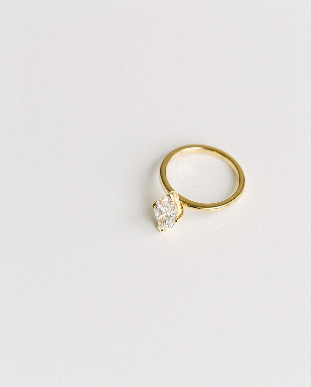 Marquise Cut Labgrown Engagement Ring