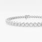 5 ctw Round Lab Grown Diamond Four-Prong Tennis Bracelet - 7 Inches