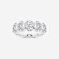 Kenna 3 ctw Oval Lab Grown Diamond Five-Stone Anniversary Band