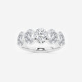 Kenna 3 ctw Oval Lab Grown Diamond Five-Stone Anniversary Band