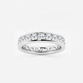 Nova 2 ctw Round Lab Grown Diamond Channel Set Eternity Band - 4.1mm Width