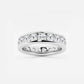 Nova 3 ctw Round Lab Grown Diamond Channel Set Eternity Band - 4.8mm Width