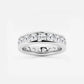 Nova 3 ctw Round Lab Grown Diamond Channel Set Eternity Band - 4.8mm Width