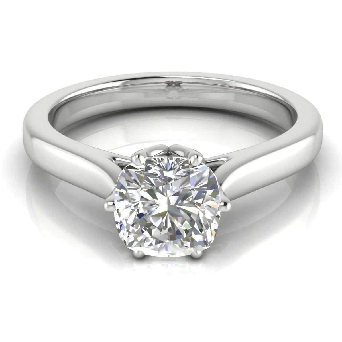 Classic Solitaire Ring with Elegant Center Stone