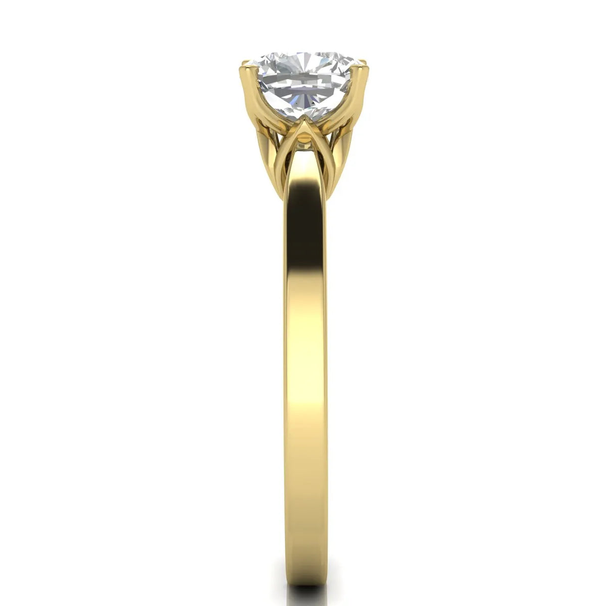 Timeless Solitaire Ring with Minimalist Design