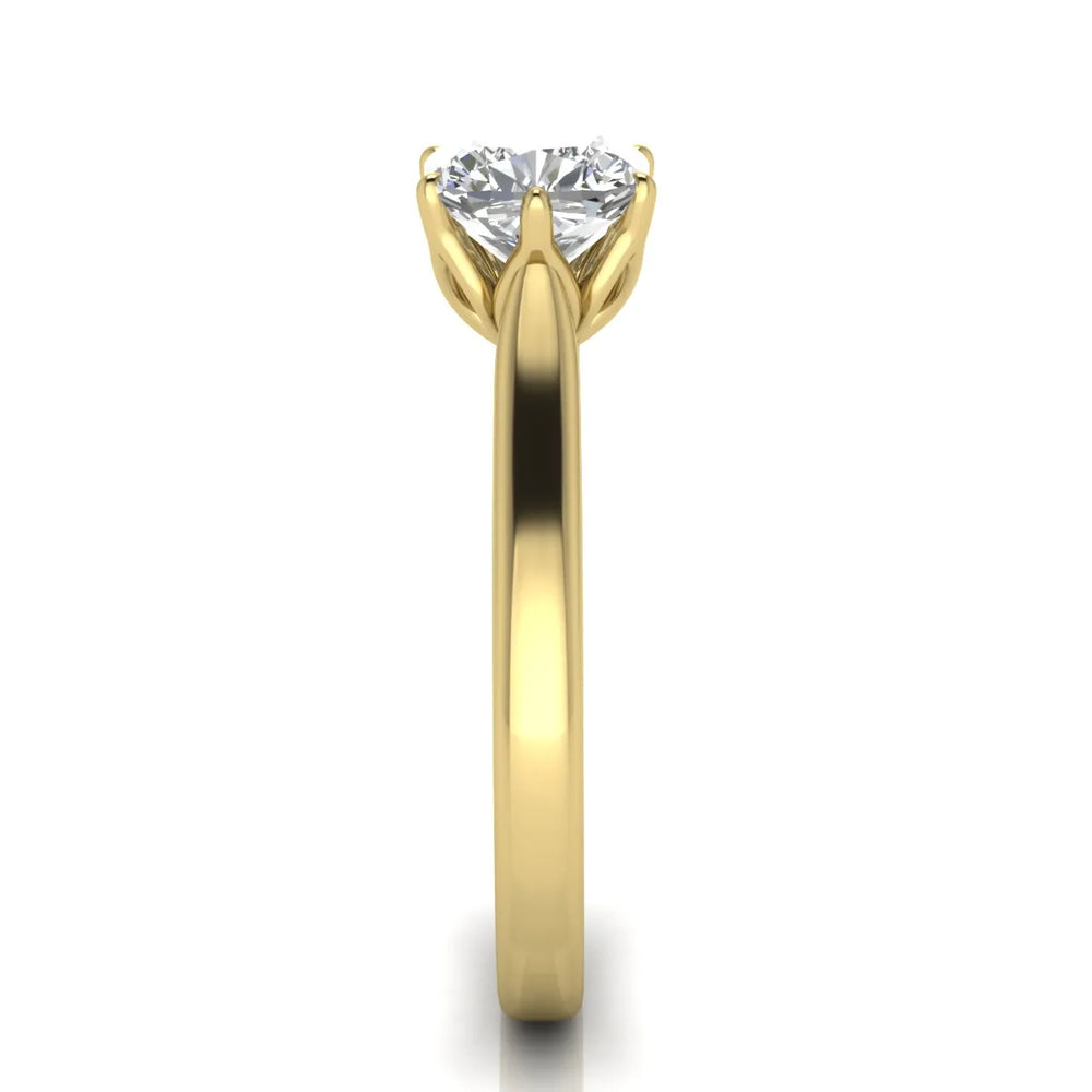 Classic Solitaire Ring with Elegant Center Stone