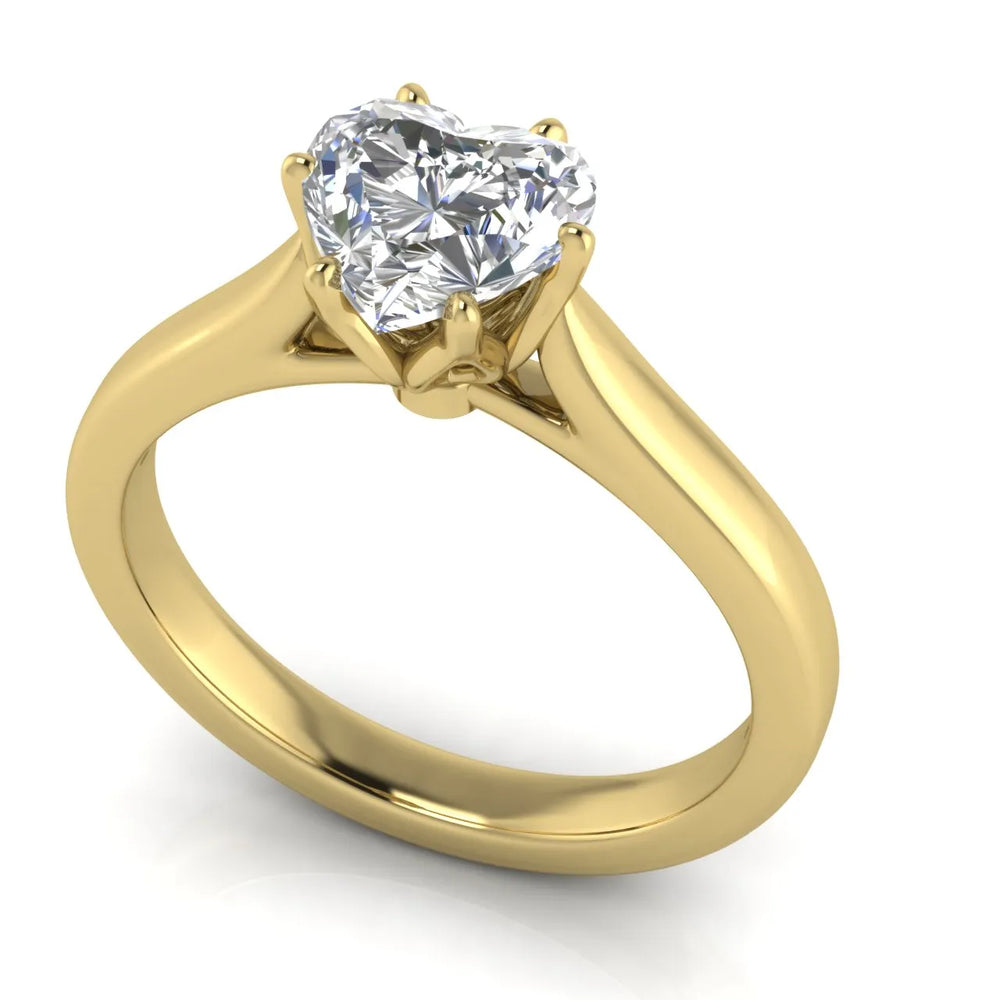Classic Solitaire Ring with Elegant Center Stone