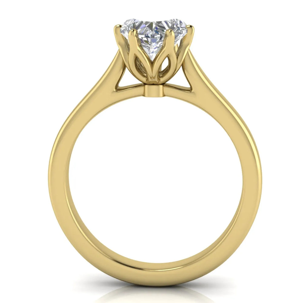 Classic Solitaire Ring with Elegant Center Stone