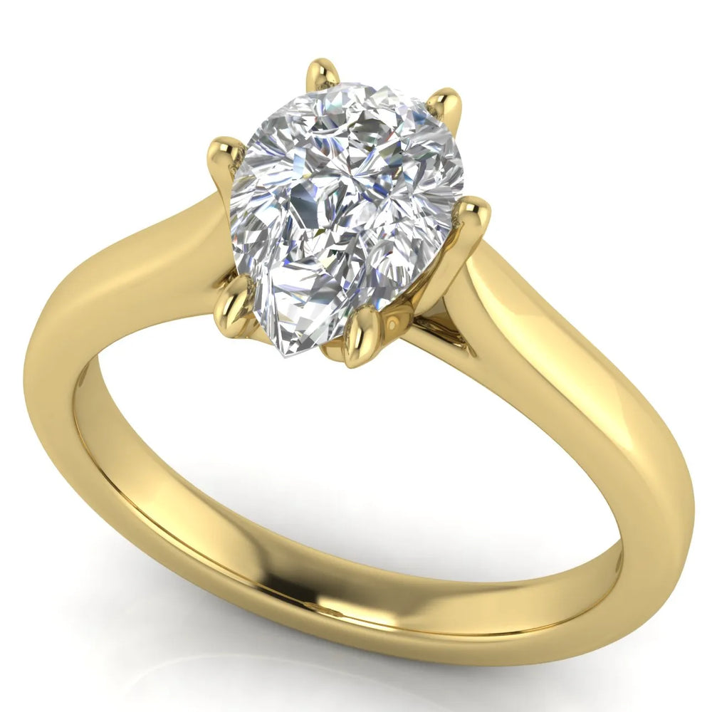 Classic Solitaire Ring with Elegant Center Stone