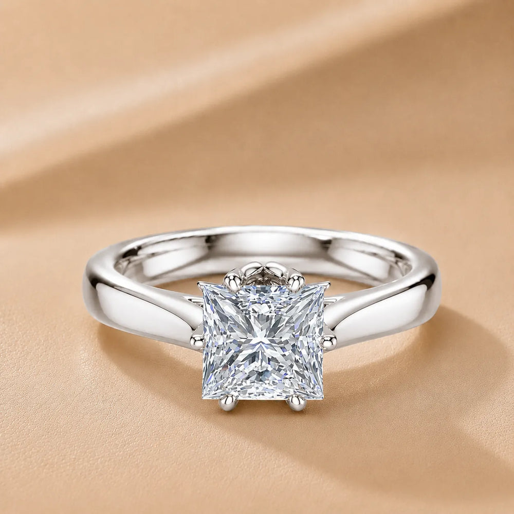 Classic Solitaire Ring with Elegant Center Stone