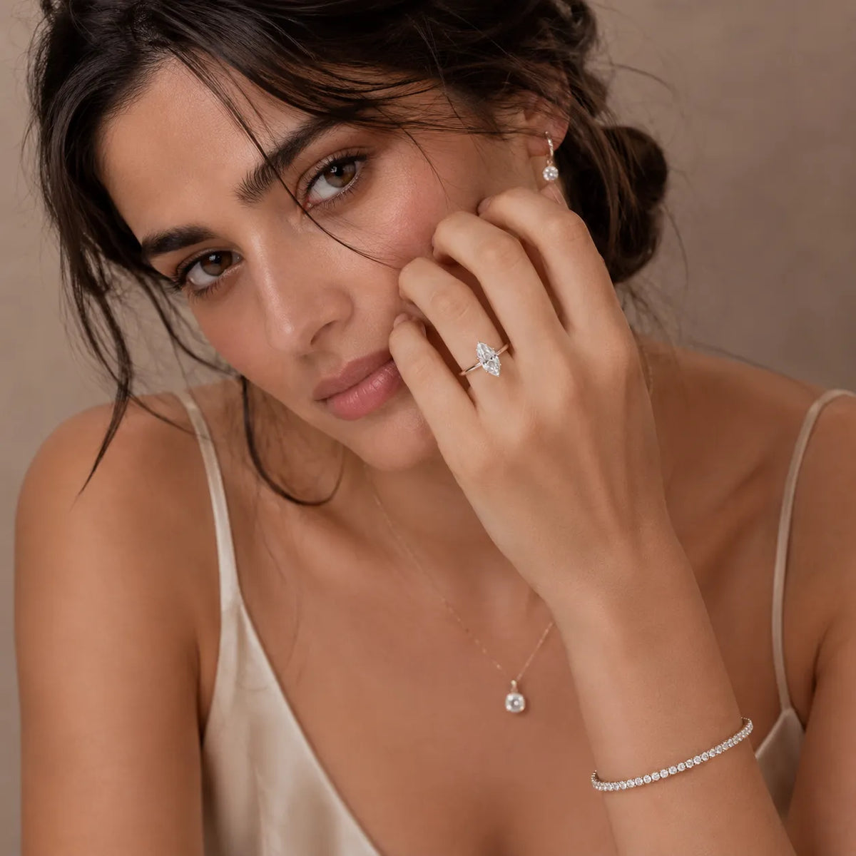 Charlotte Charm Solitaire Round Diamond Engagement Ring