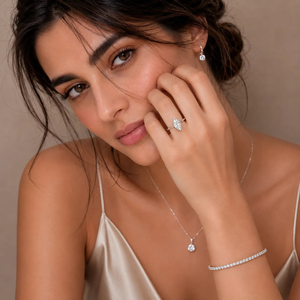 Charlotte Charm Solitaire Round Diamond Engagement Ring