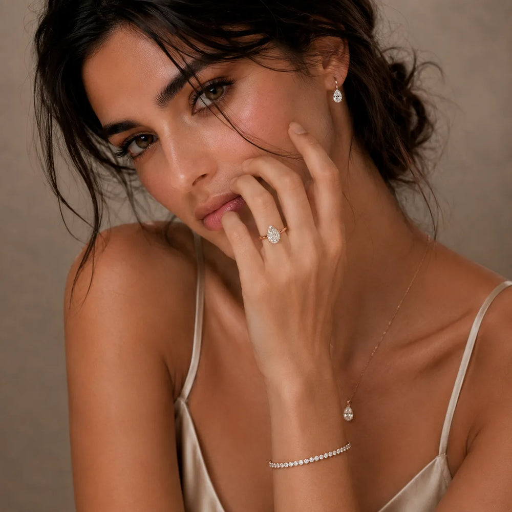 Charlotte Charm Solitaire Round Diamond Engagement Ring
