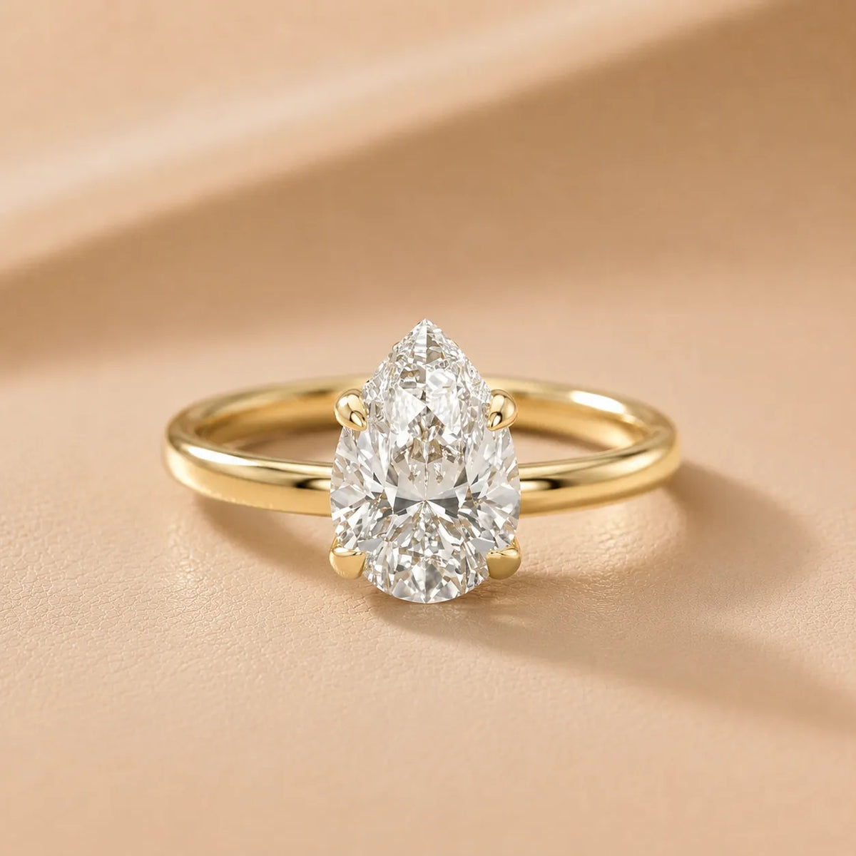 Charlotte Charm Solitaire Round Diamond Engagement Ring