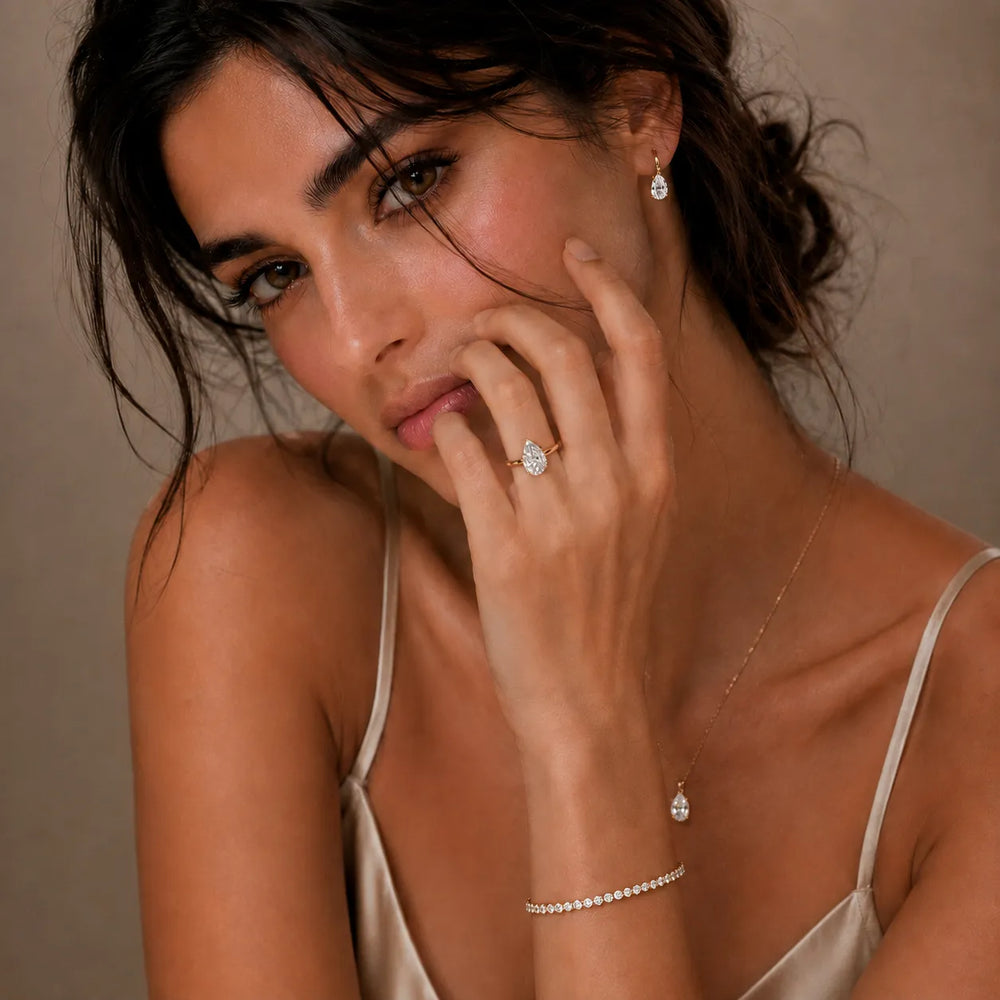 Charlotte Charm Solitaire Round Diamond Engagement Ring