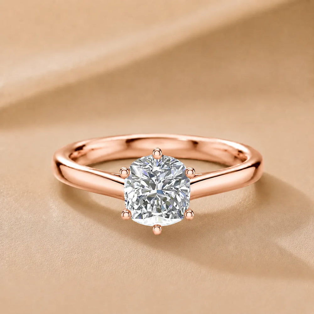 Classic Six-Prong Solitaire Ring