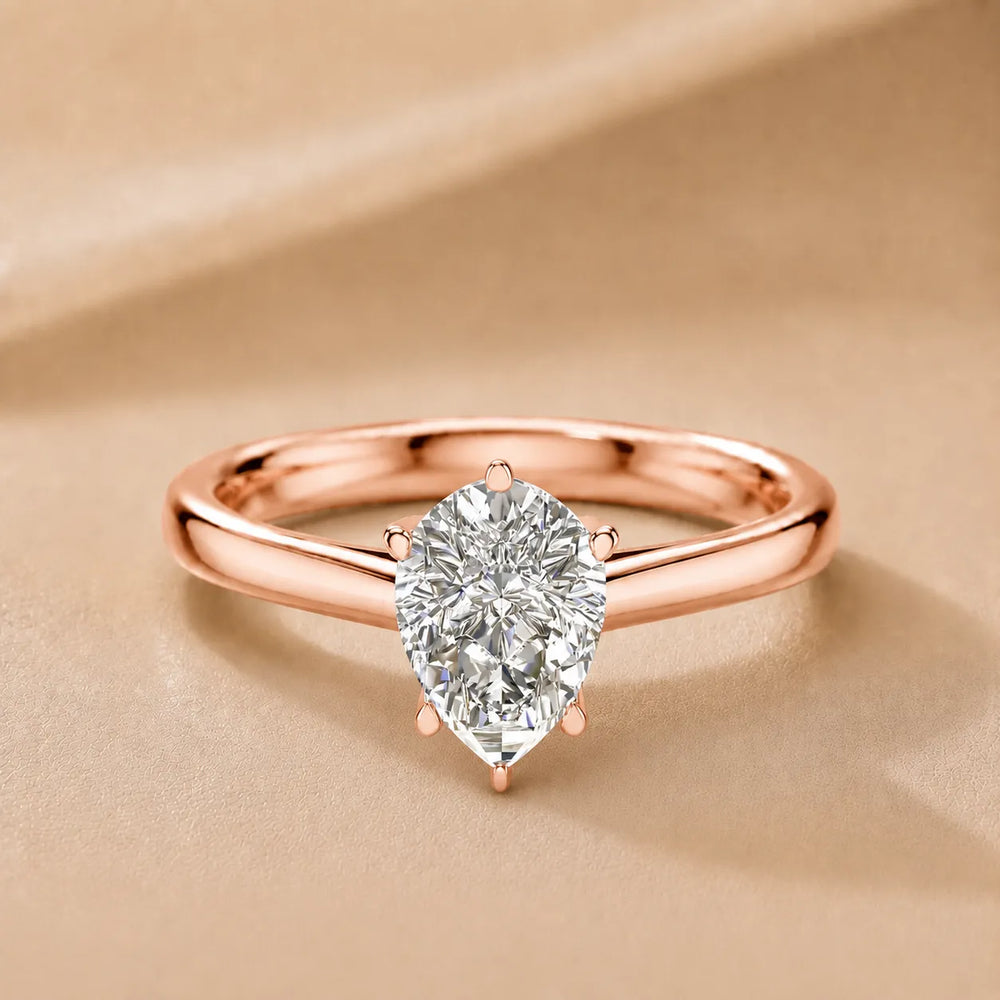 Classic Six-Prong Solitaire Ring