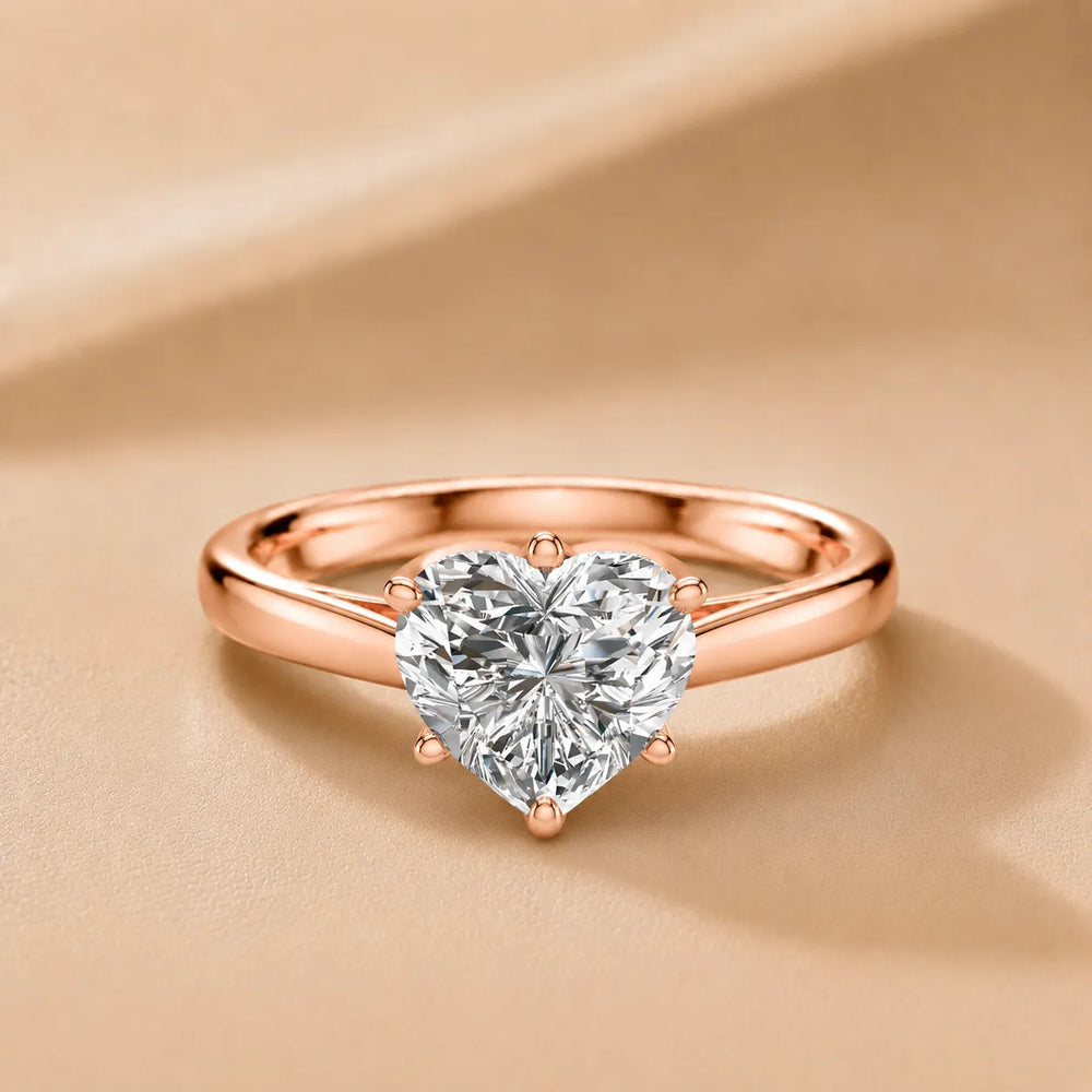 Classic Six-Prong Solitaire Ring