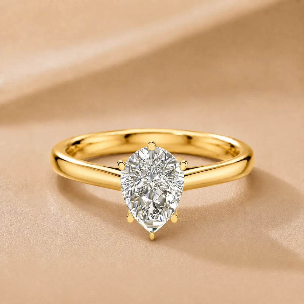 Classic Six-Prong Solitaire Ring