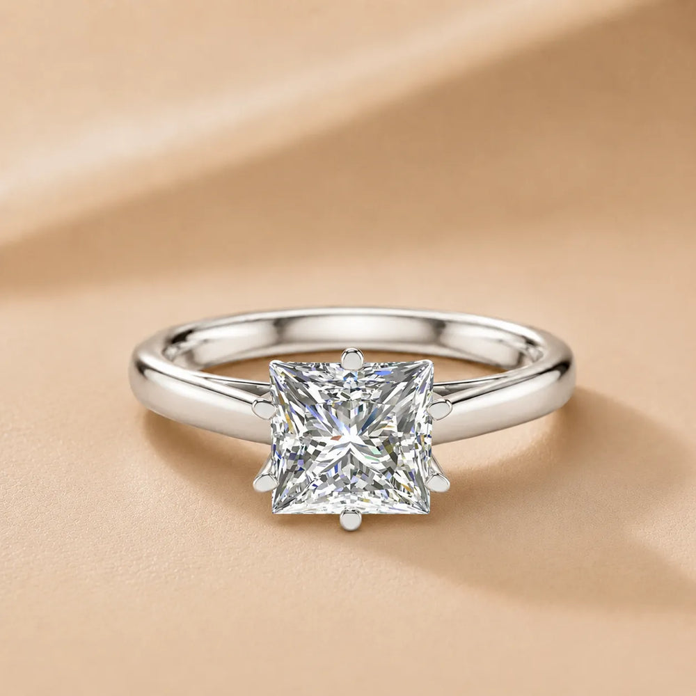 Classic Six-Prong Solitaire Ring