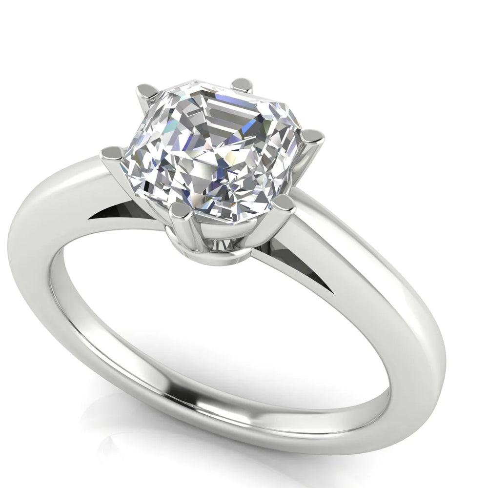 Classic Six-Prong Solitaire Ring