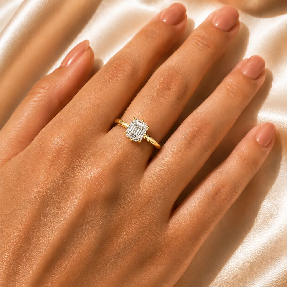 Classic Six-Prong Solitaire Ring