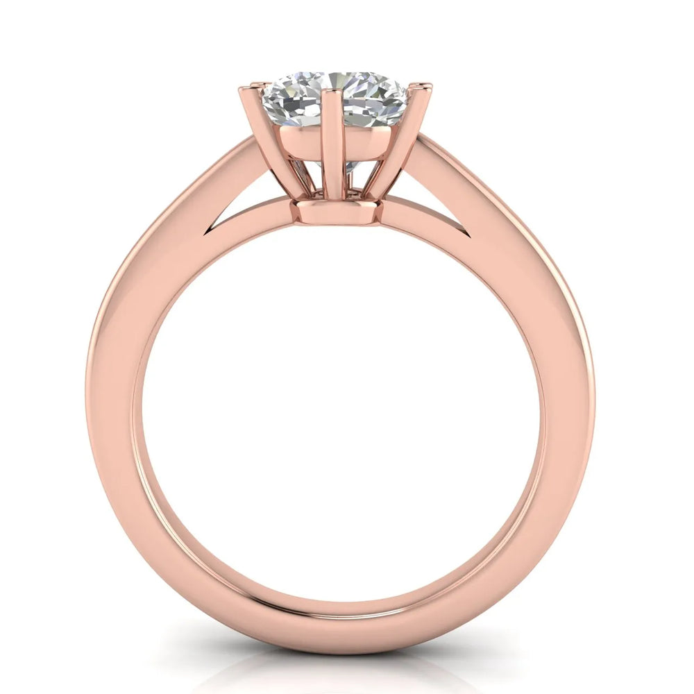 Classic Six-Prong Solitaire Ring