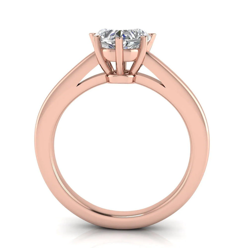 Classic Six-Prong Solitaire Ring