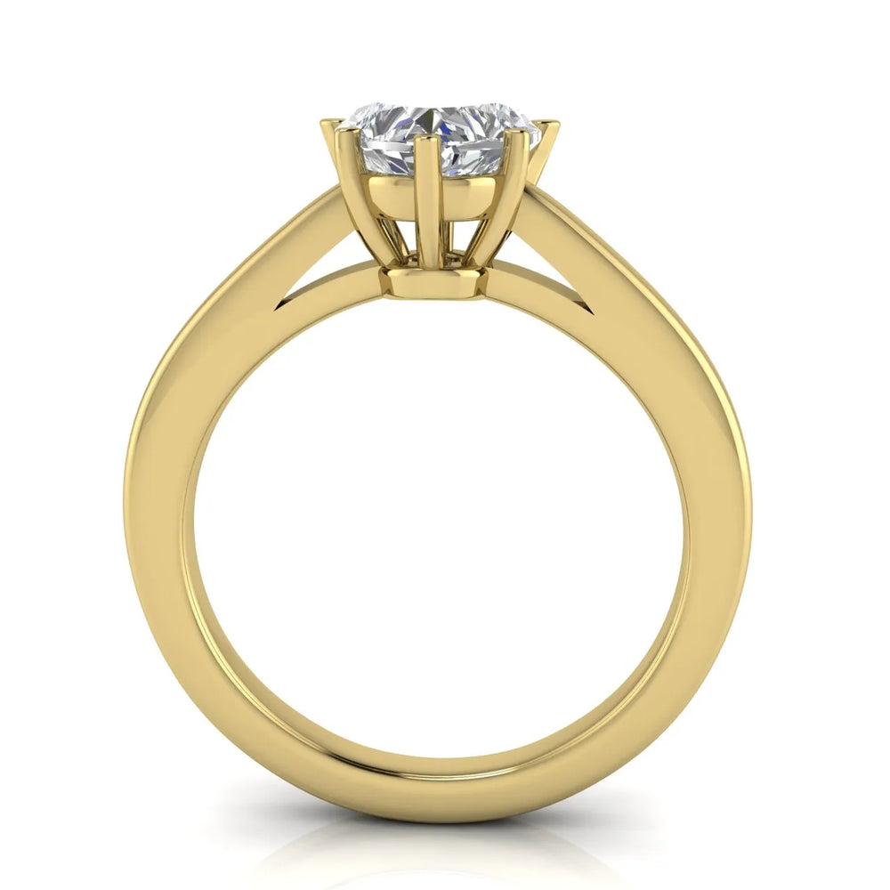 Classic Six-Prong Solitaire Ring