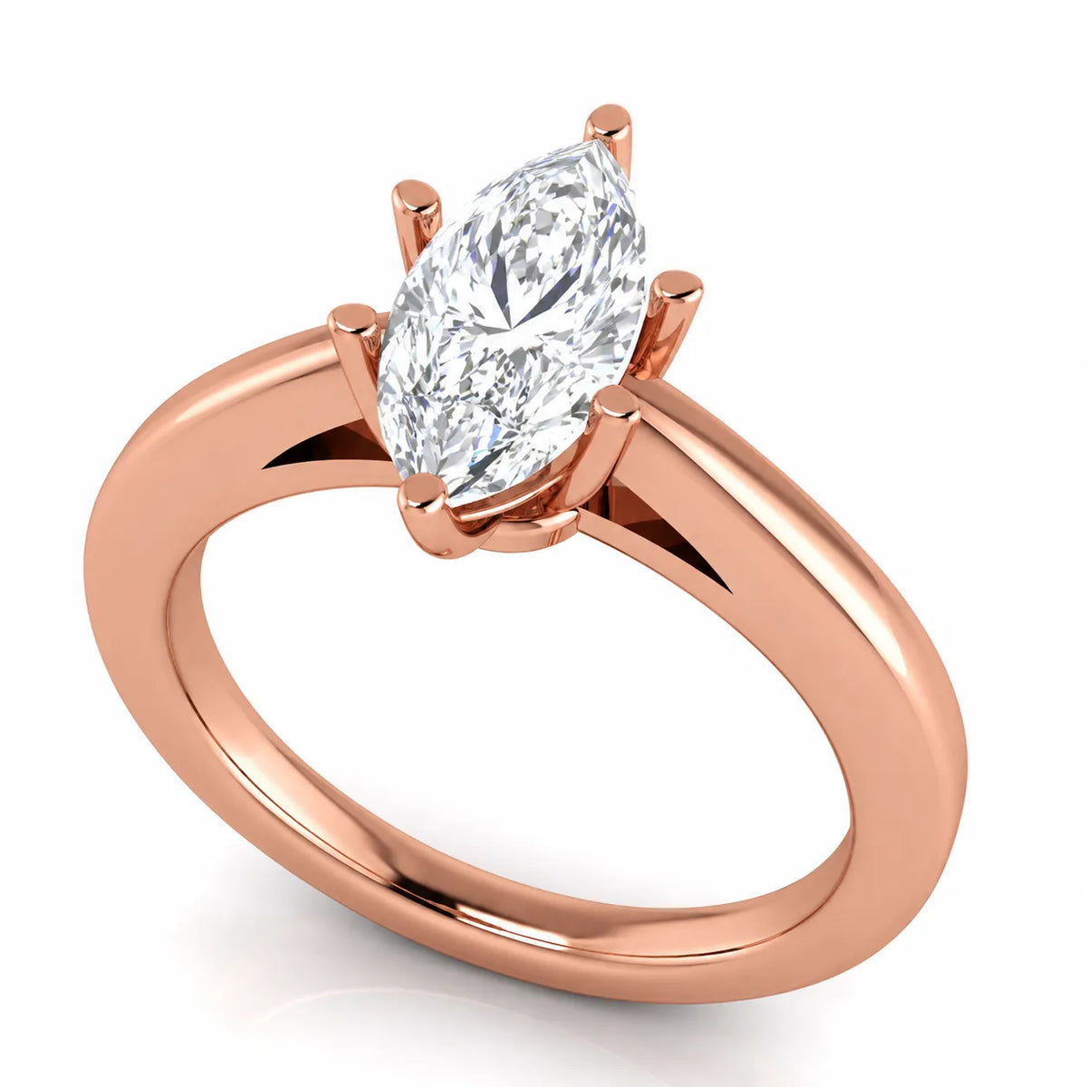 Classic Six-Prong Solitaire Ring